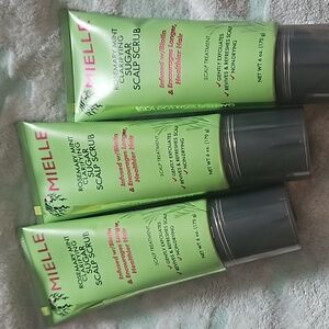Mielle Rosemary Mint Clarifying Sugar Scalp Scrub | NEW | set of 3